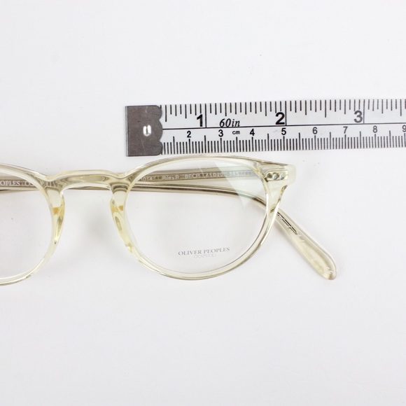 •SOLD• Oliver Peoples Riley R Eyeglasses Beige - Picture 5 of 6